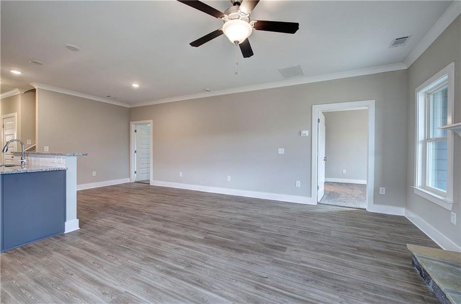 Spacious, unfurnished interior of a new home in , Cartersville (Image 24).