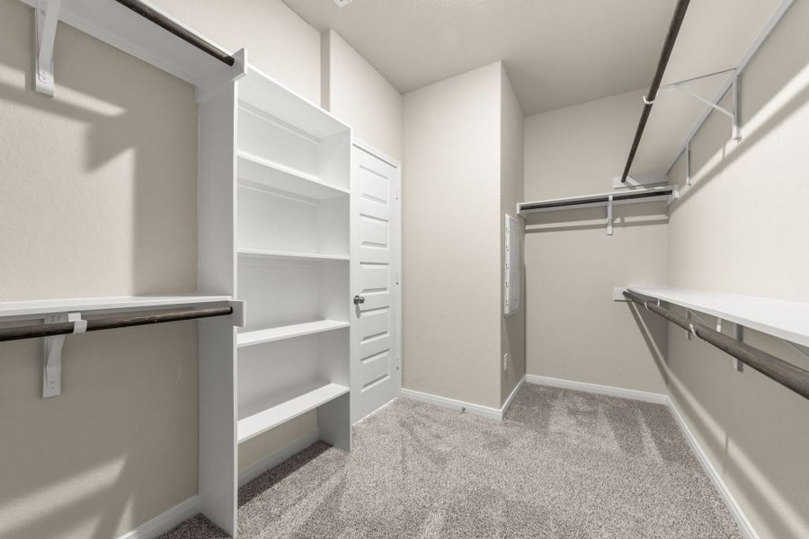 Furnished interior view inside a new home in Villas Las Flores, Floresville (Image 8).