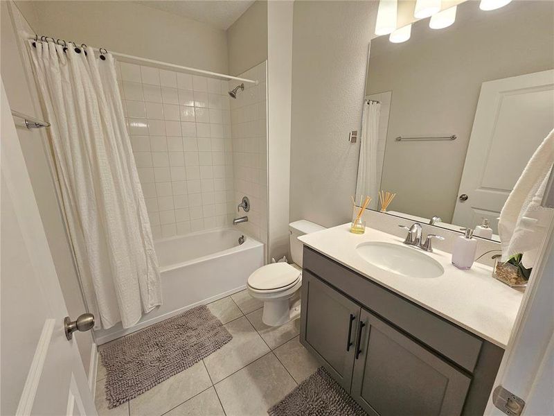 Furnished interior view inside a new home in Eden at Crossprairie, St. Cloud (Image 14).