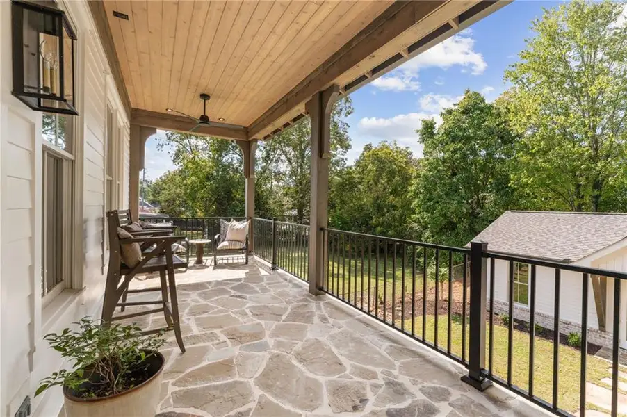 Exterior details and patio area of a home in , Marietta (Image 3).