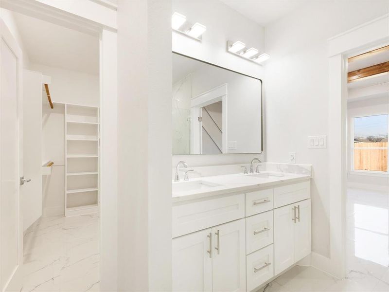 Furnished interior view inside a new home in , Fort Worth (Image 13).