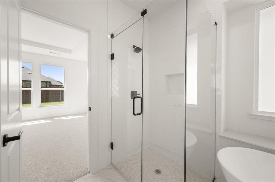 Furnished interior view inside a new home in Westside Preserve, Midlothian (Image 14).