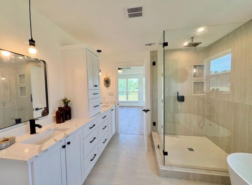 Furnished interior view inside a new home in , Lexington (Image 14).
