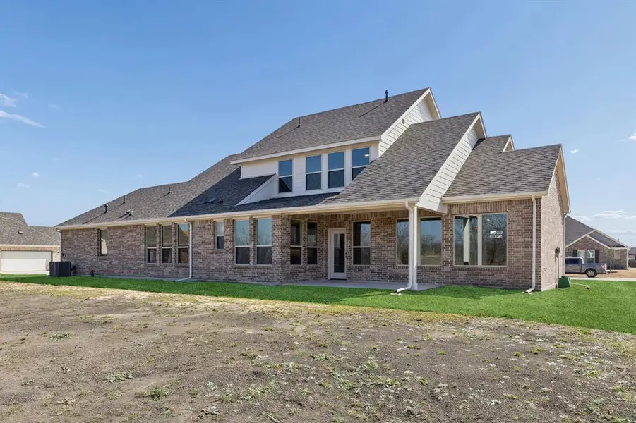 Exterior details and patio area of a home in Ellis Ranch Estates, Waxahachie (Image 4). Exterior details and patio area of a home in Ellis Ranch Estates, Waxahachie (Image 4).