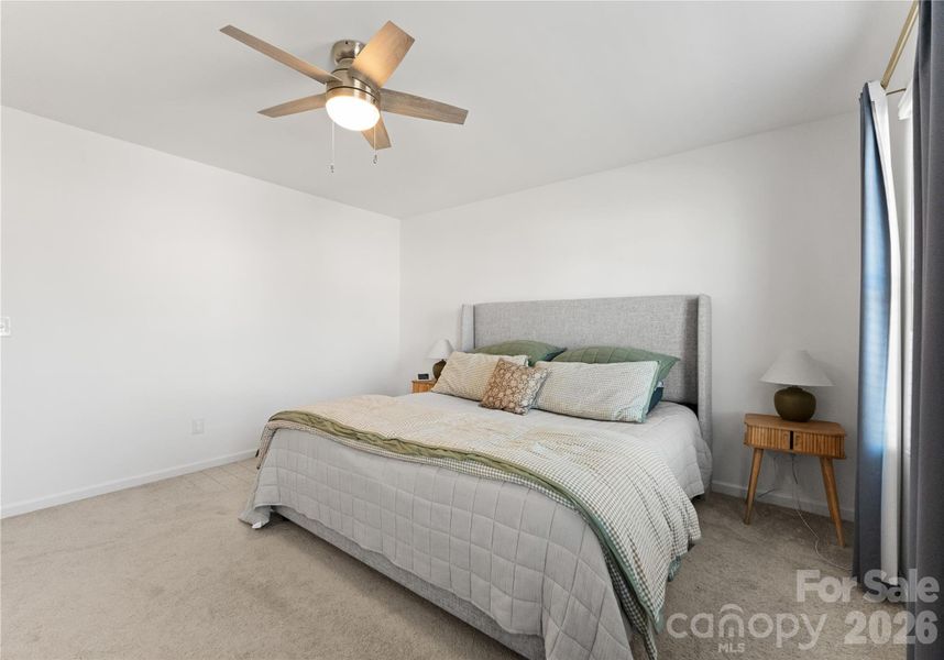 Furnished interior view inside a new home in Scotch Meadows, Monroe (Image 24).