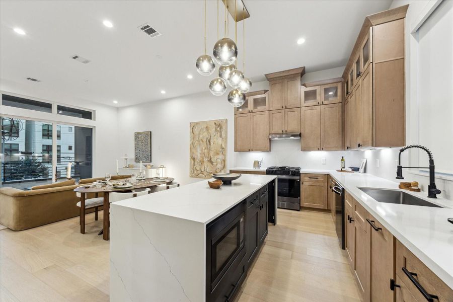 Furnished interior view inside a new home in , Houston (Image 12). Furnished interior view inside a new home in , Houston (Image 12).