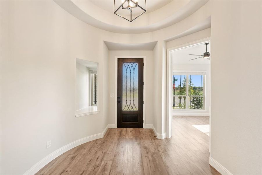 Spacious, unfurnished interior of a new home in Stone River Glen 60s, Royse City (Image 14). Spacious, unfurnished interior of a new home in Stone River Glen 60s, Royse City (Image 14).