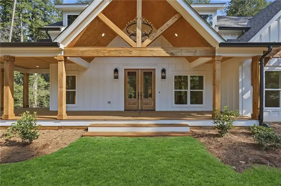 Exterior details and patio area of a home in , Dahlonega (Image 39). Exterior details and patio area of a home in , Dahlonega (Image 39).