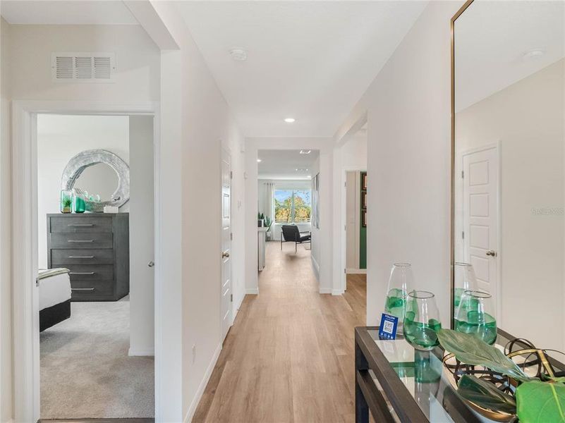 Furnished interior view inside a new home in Villamar, Winter Haven (Image 9).