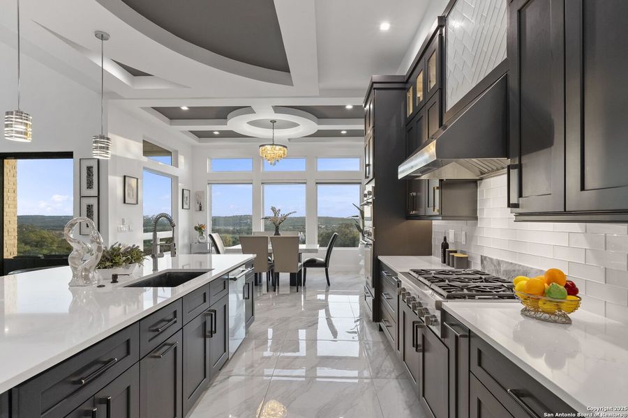 Furnished interior view inside a new home in , Spring Branch (Image 38).