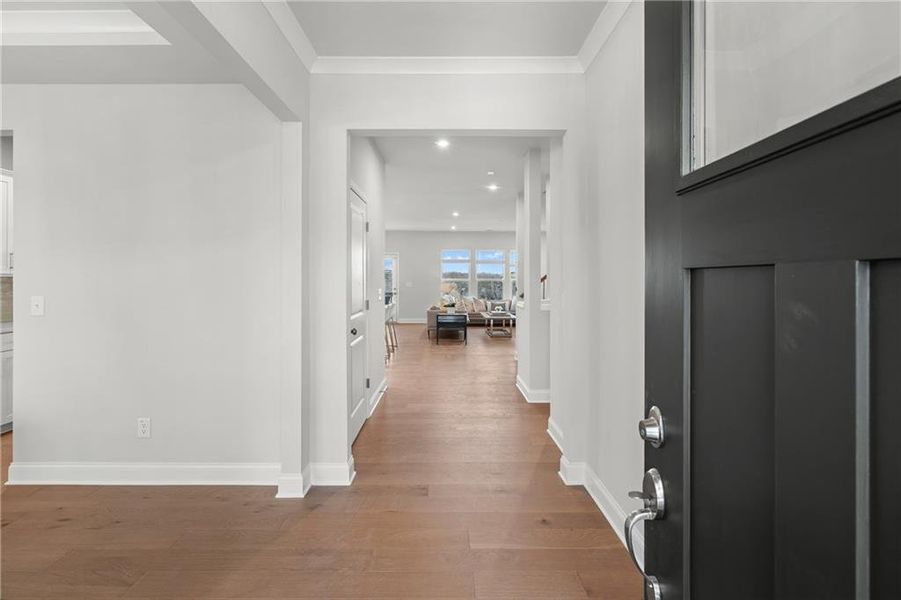 Spacious, unfurnished interior of a new home in Sierra Creek, Hoschton (Image 29).