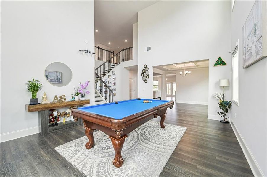 Furnished interior view inside a new home in , Cumming (Image 18).