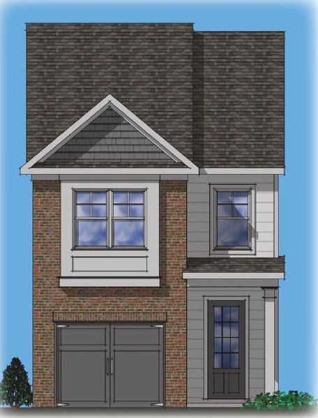 Representative rendering of the exterior for the Marlin by Rocklyn Homes (Image 9). Representative rendering of the exterior for the Marlin by Rocklyn Homes (Image 9).