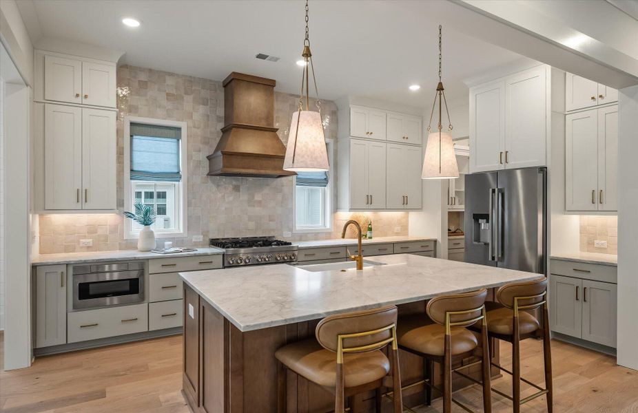 Furnished interior view inside a new home in , Mount Pleasant (Image 15).