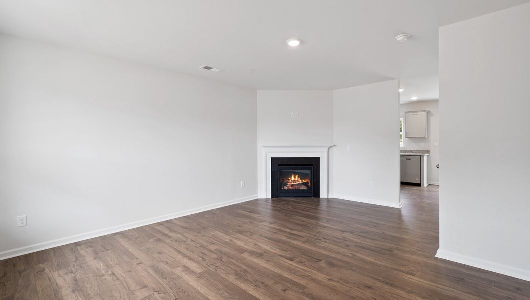 Representative unfurnished interior of a home built from the Rachel by D.R. Horton in Cambridge Creek, Piedmont (Image 7).
