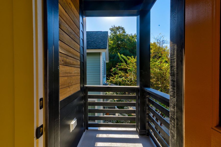 Exterior details and patio area of a home in , Charleston (Image 4). Exterior details and patio area of a home in , Charleston (Image 4).