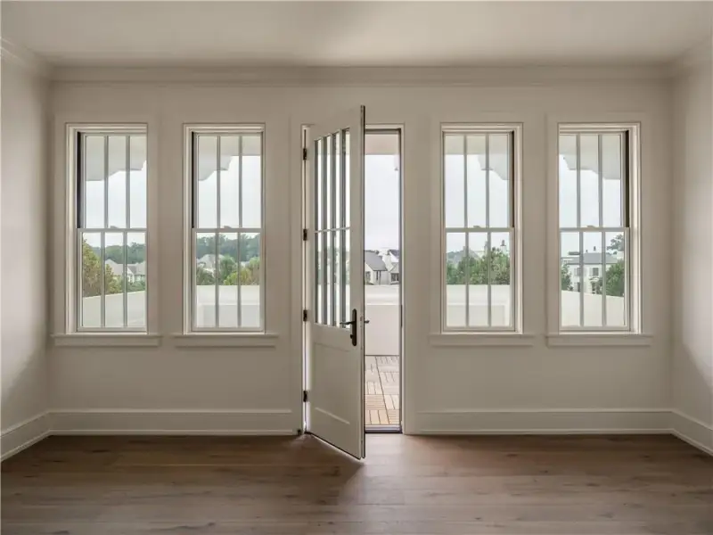 Spacious, unfurnished interior of a new home in , Fayetteville (Image 15).