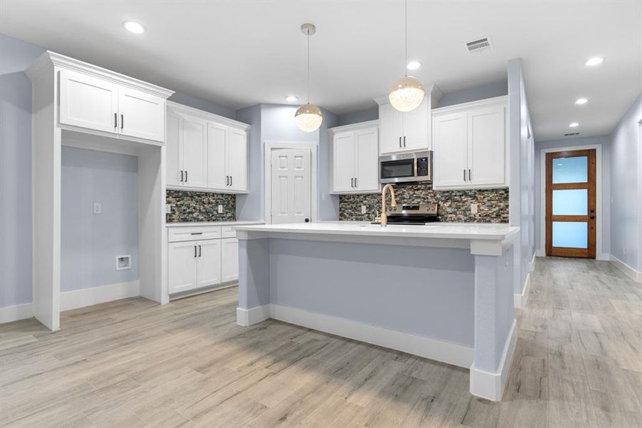 Furnished interior view inside a new home in , Bonham (Image 8).