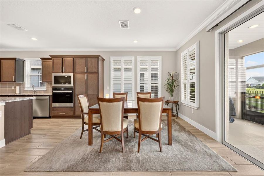 Furnished interior view inside a new home in , Ocala (Image 51).