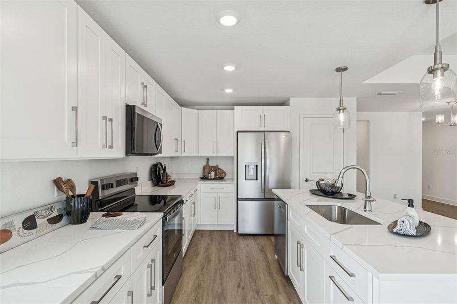 Furnished interior view inside a new home in , Spring Hill (Image 8).