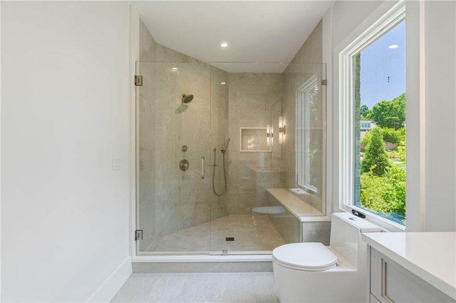 Furnished interior view inside a new home in , Atlanta (Image 46). Furnished interior view inside a new home in , Atlanta (Image 46).