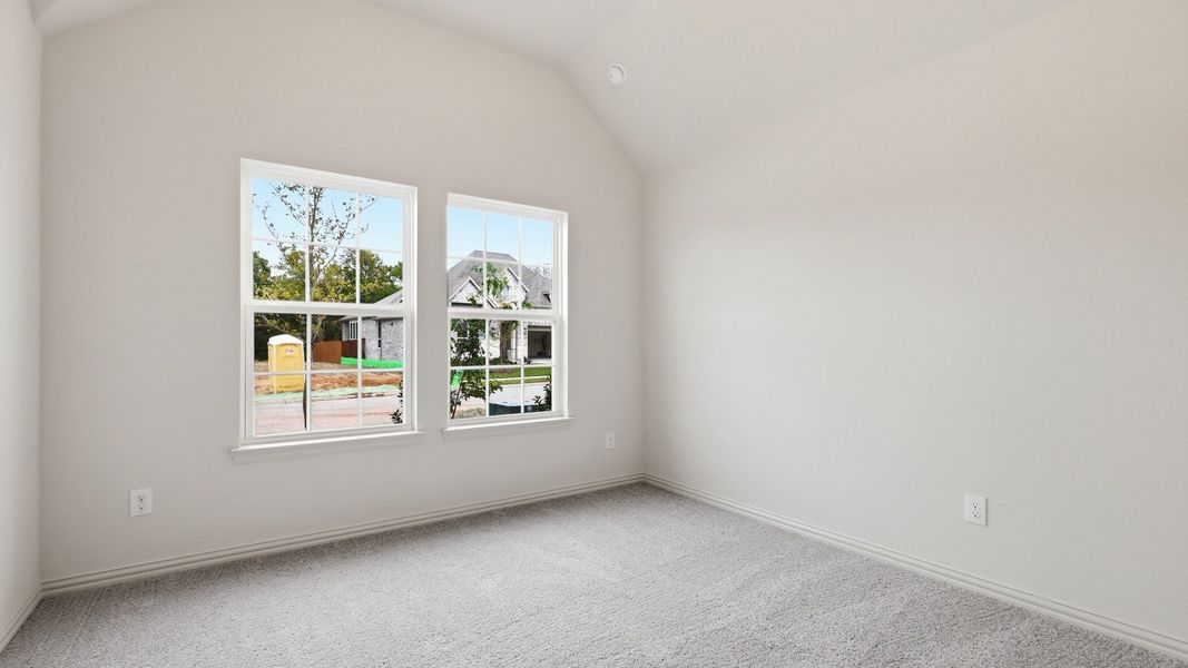 Furnished interior view inside a new home in Thompson Farms, Van Alstyne (Image 11).