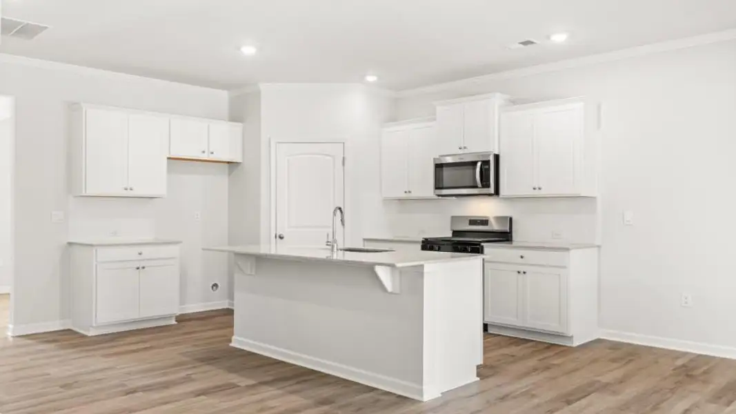 Furnished interior view inside a new home in Liberty Crossing, Braselton (Image 4).