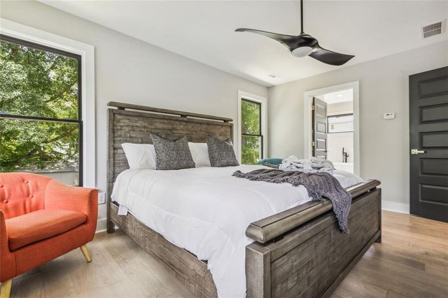 Furnished interior view inside a new home in , Atlanta (Image 22). Furnished interior view inside a new home in , Atlanta (Image 22).