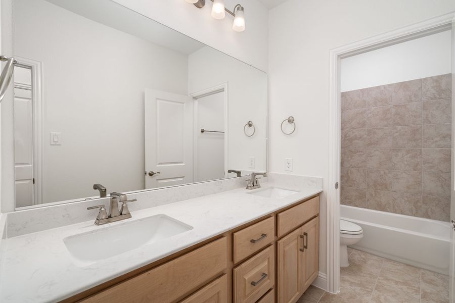 Furnished interior view inside a new home in Lake Breeze, Lavon (Image 15).