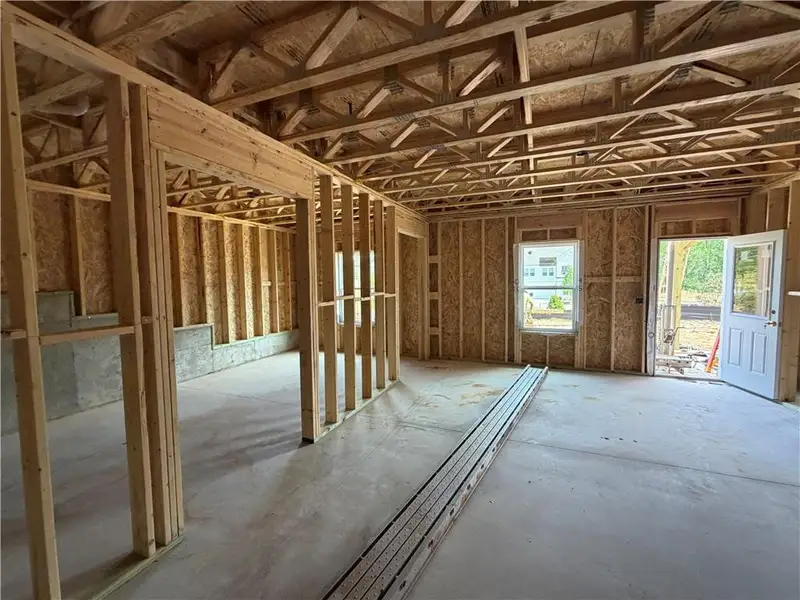 In-progress construction of a new home in Arbors at Richland Creek, Buford, GA (Image 61). In-progress construction of a new home in Arbors at Richland Creek, Buford, GA (Image 61).