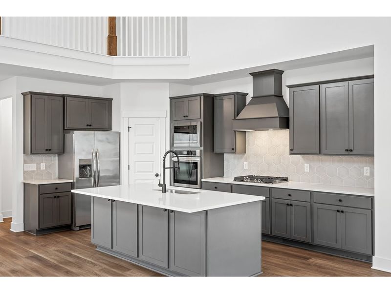 Furnished interior view inside a new home in Carellton, Gallatin (Image 5).