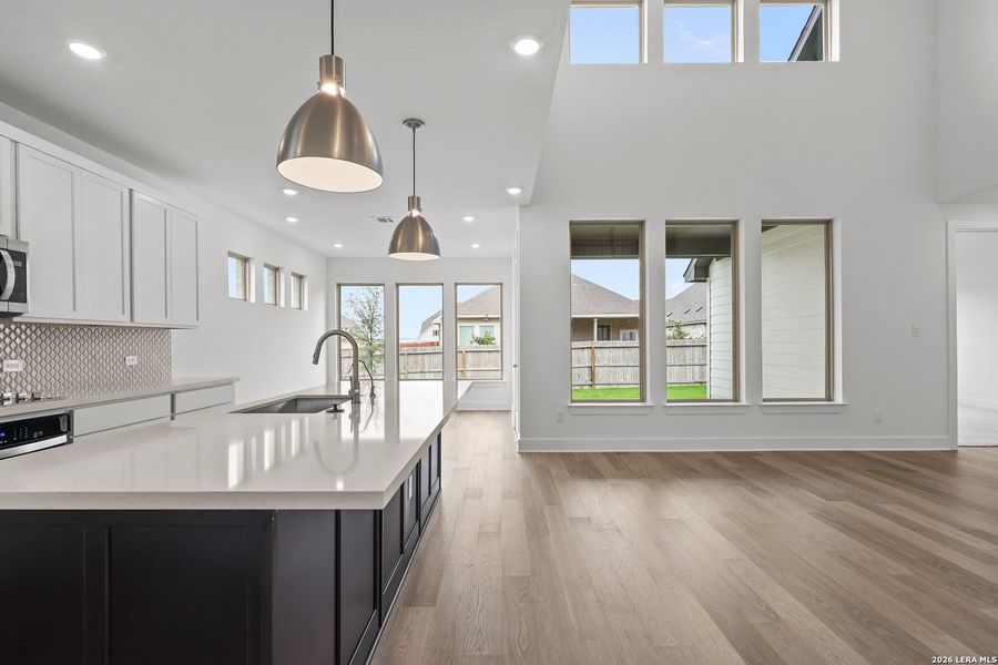 Furnished interior view inside a new home in Megan's Landing, Castroville (Image 13).