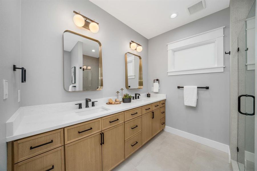 Furnished interior view inside a new home in , Dallas (Image 33). Furnished interior view inside a new home in , Dallas (Image 33).