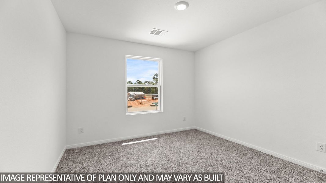 Spacious, unfurnished interior of a new home in Castles Edge, Willis (Image 14).