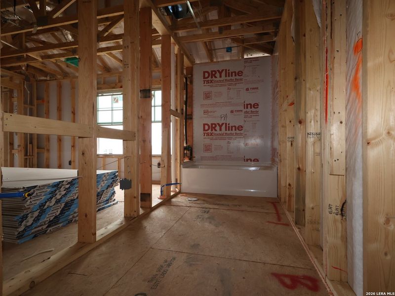 In-progress construction of a new home in Paloma Park, Converse, TX (Image 28).