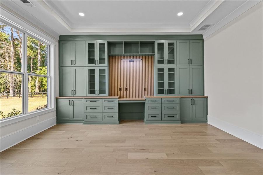 Furnished interior view inside a new home in , Monroe (Image 48).