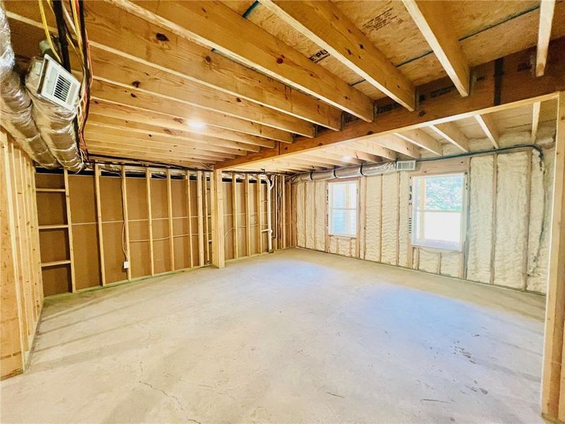 In-progress construction of a new home in , Taylorsville, GA (Image 37).