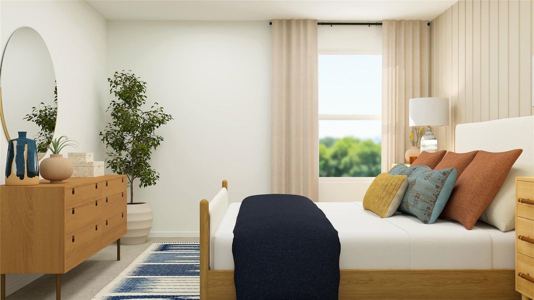 Furnished interior view inside a new home in Summerside, Lockhart (Image 35).