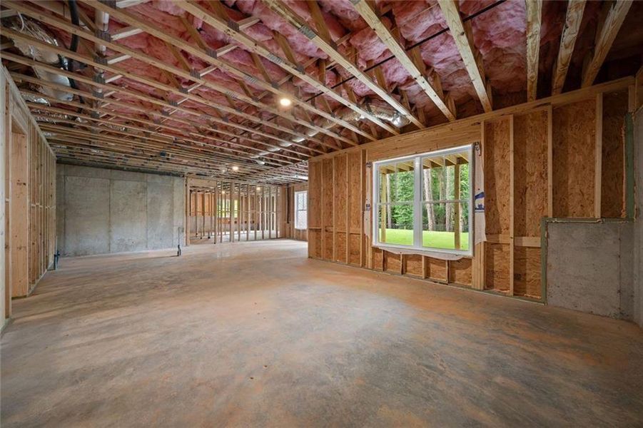 In-progress construction of a new home in , Atlanta, GA (Image 142).
