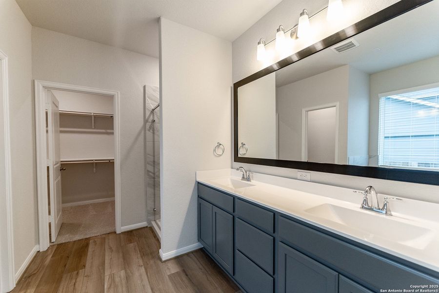 Furnished interior view inside a new home in Homestead, Schertz (Image 3). Furnished interior view inside a new home in Homestead, Schertz (Image 3).