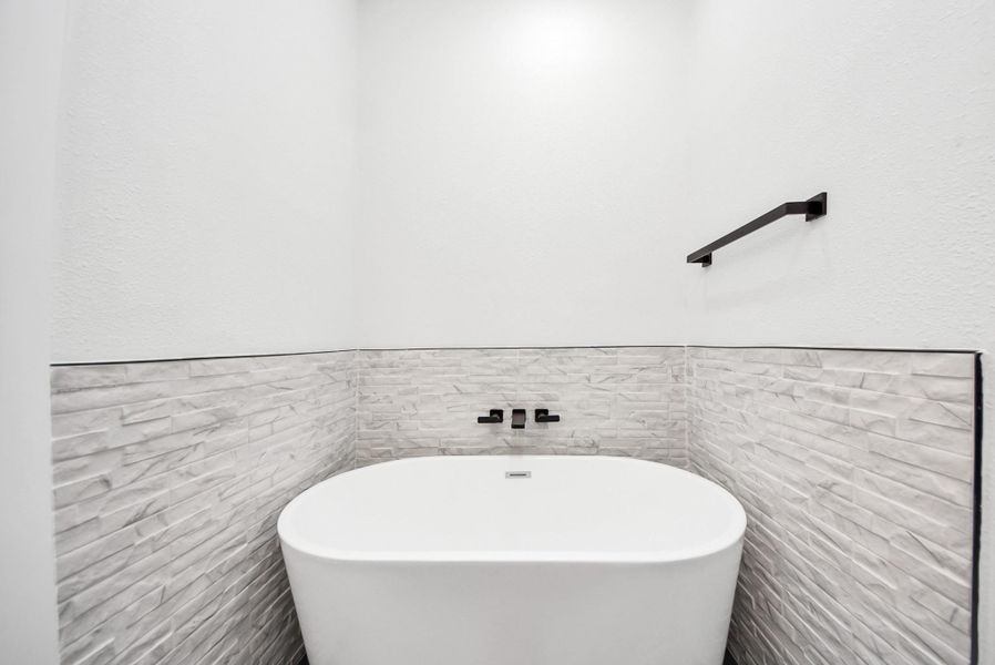 Close-up of interior finishes inside a home in , Houston (Image 14).