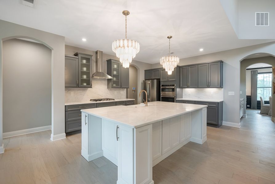 Furnished interior view inside a new home in Woodberry, Canton (Image 31).