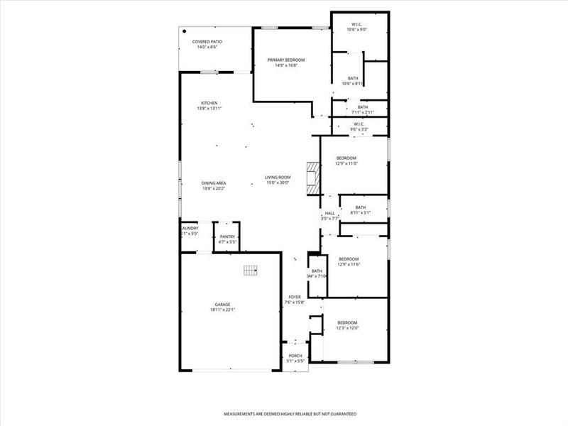2D floor plan layout of this home in , River Oaks, TX (Image 5). 2D floor plan layout of this home in , River Oaks, TX (Image 5).