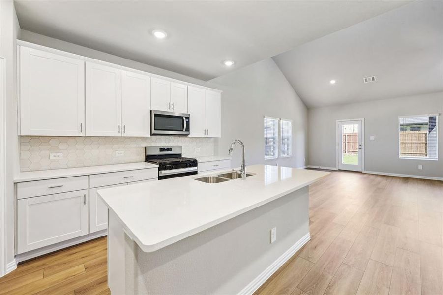 Photo is not of the actual home, but is an inspirational photo of builder’s model home and may depict options, furnishings, and/or decorator features that are not included.