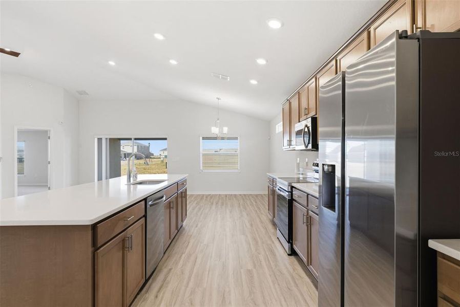 Furnished interior view inside a new home in , Davenport (Image 6).