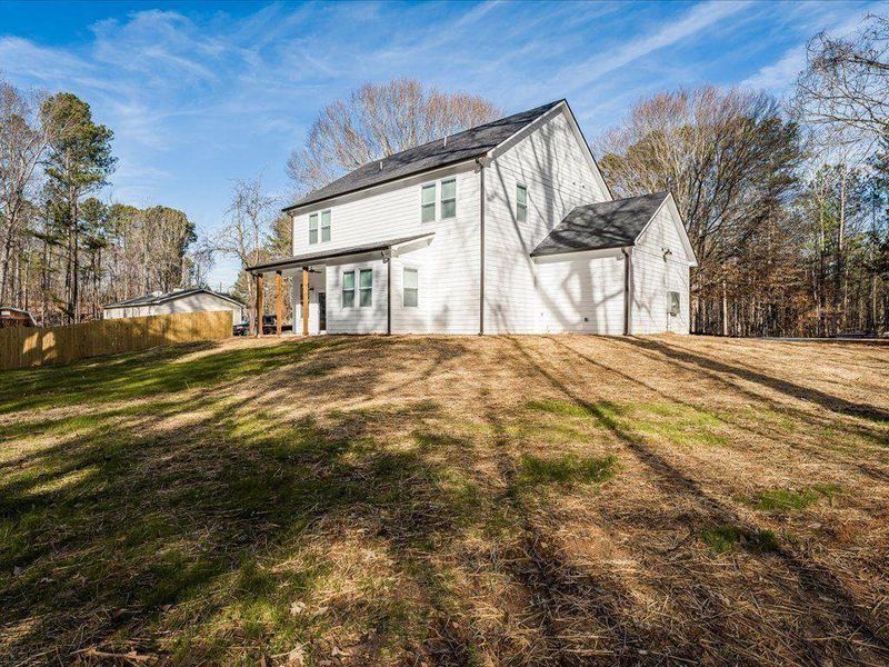 Exterior details and patio area of a home in , Dallas (Image 3). Exterior details and patio area of a home in , Dallas (Image 3).