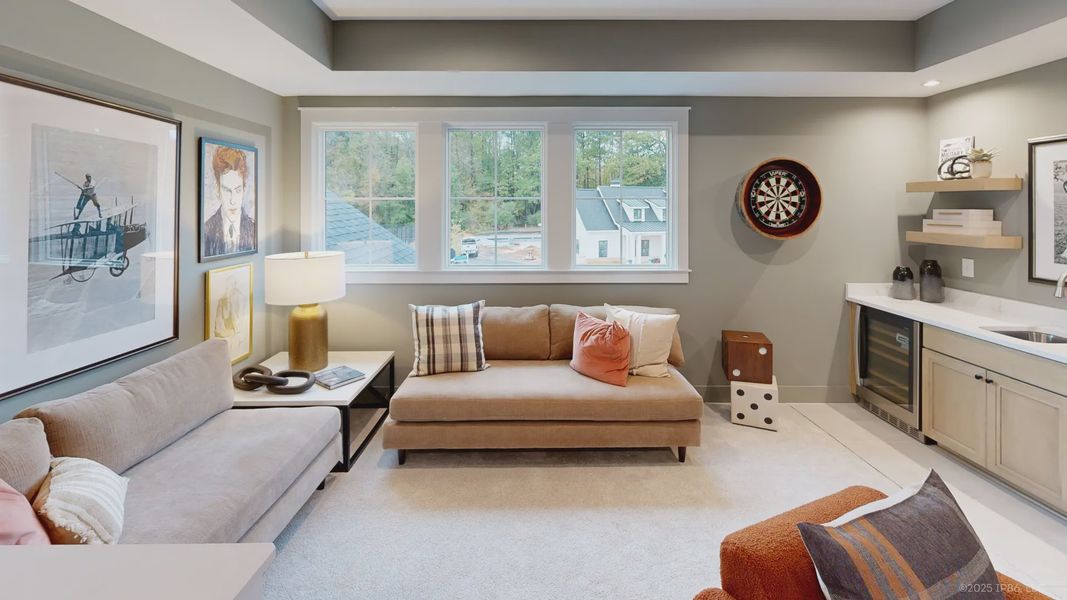 Representative furnished interior of a home built from the Provenance by Epcon Communities in The Courtyards by The Manor, Alpharetta (Image 7).