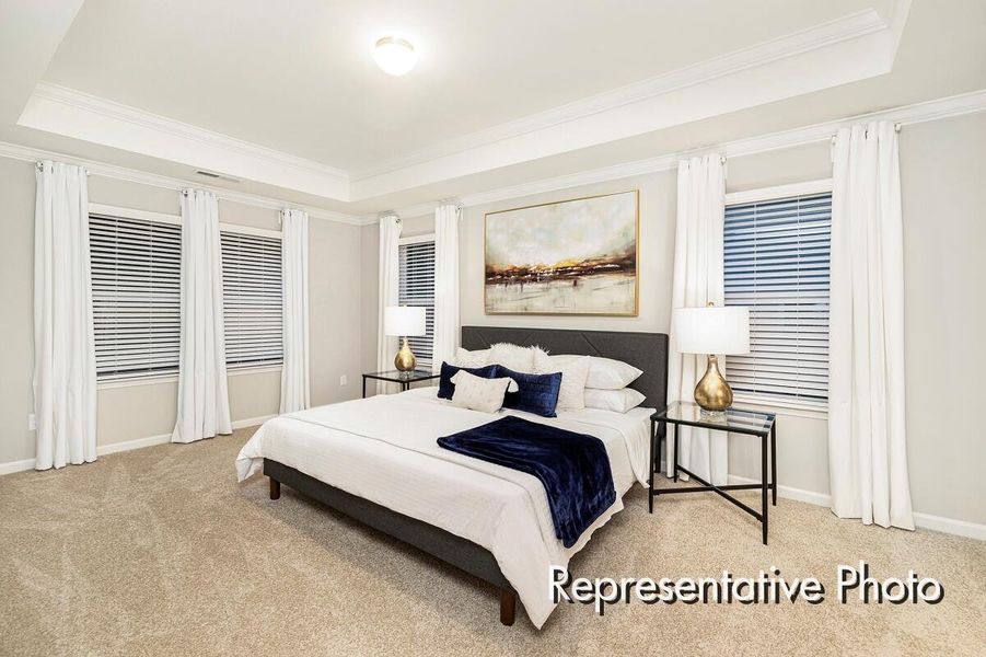 Furnished interior view inside a new home in , Ridgeville (Image 14).