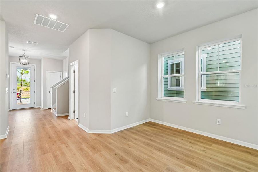 Spacious, unfurnished interior of a new home in Laureate Park at Lake Nona - Garden Series, Orlando (Image 19).