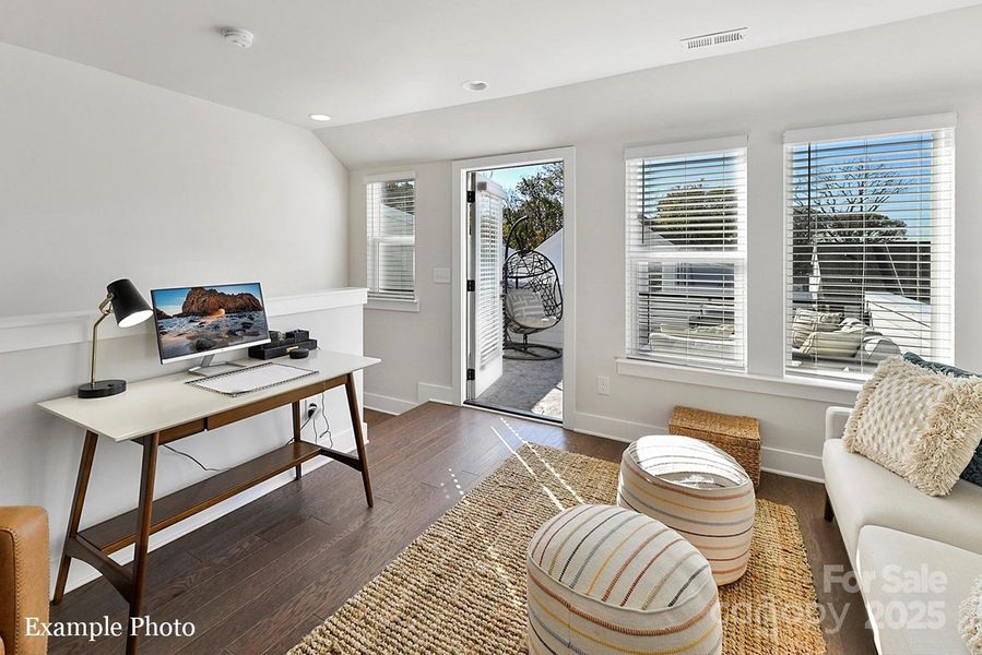 Furnished interior view inside a new home in LOSO Terraces, Charlotte (Image 5).